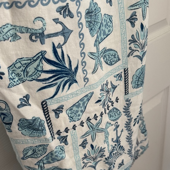 NWT Women’s Linen Dress with Nautical Design - Picture 3 of 10